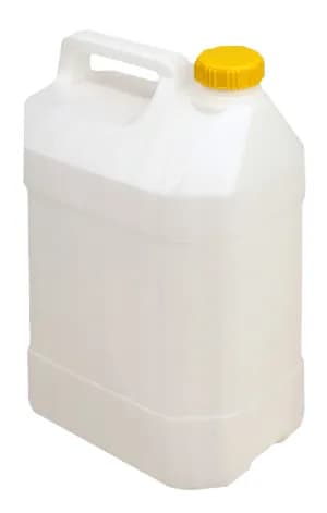 Канистра 5л евро белая ТНП(диаметр горловины - 35 мм) пищевая