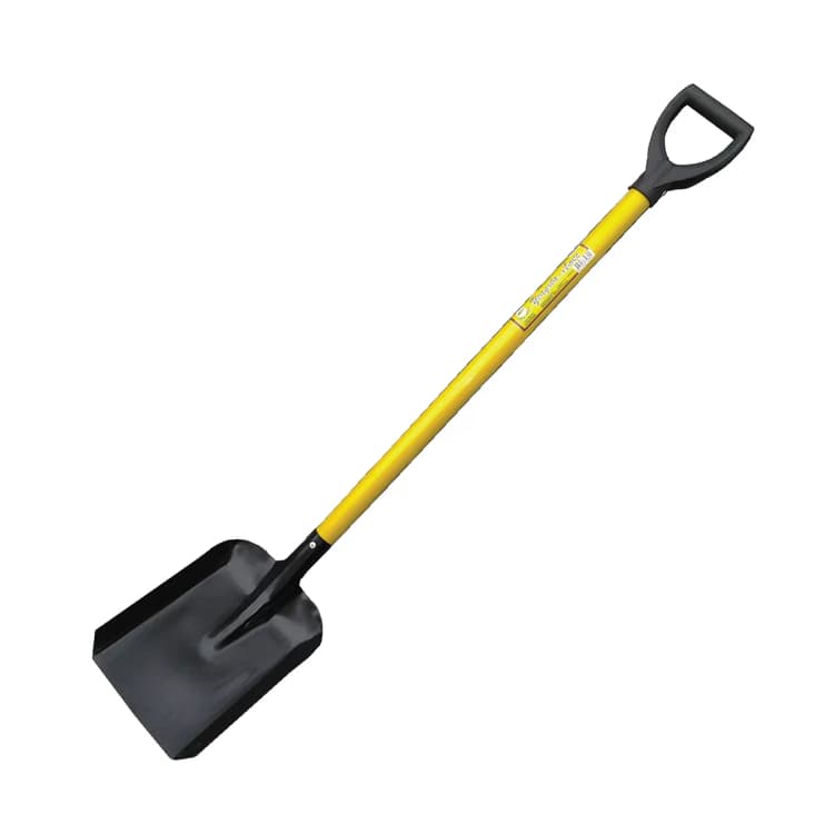 Лопата совковая "Американка" (Ревякино) порошковая окраска с черенком с V-ручкой
