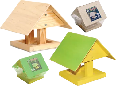 Кормушка для птиц "Избушка" - изображение 1