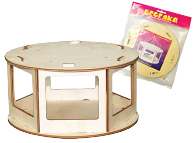 Кормушка для птиц сборная "Беседка"