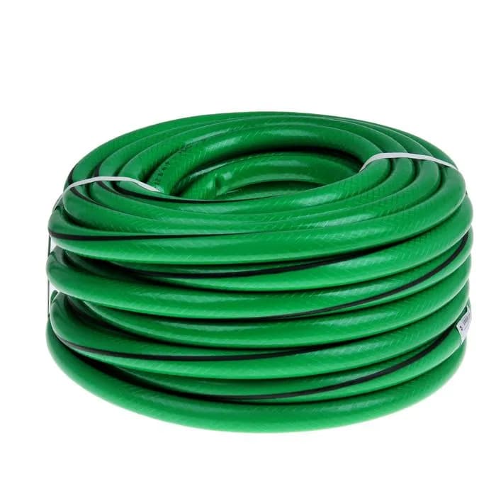 Шланг поливочный "КРИСТАЛЛ" 3/4 дюйма 25м. (ПВХ, арм., 3-х слойный)