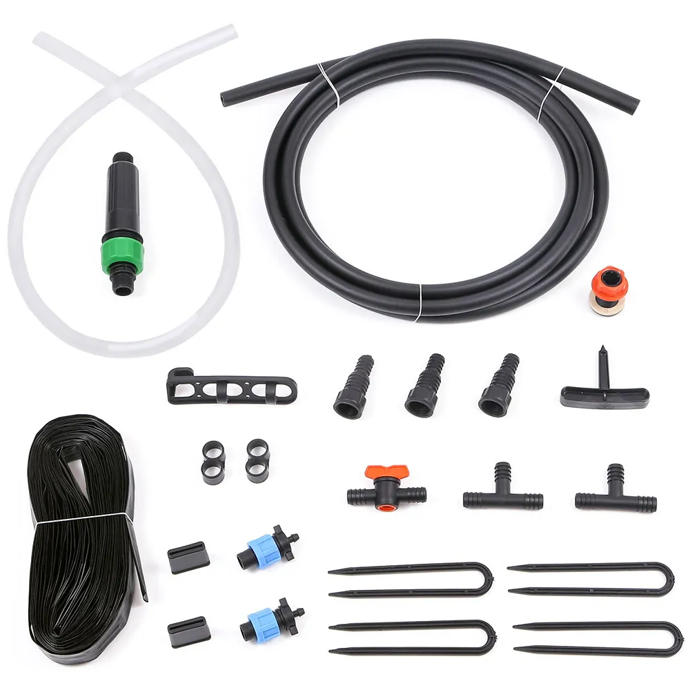 Капельный полив "Жук"  
с эмиттерной лентой 12м