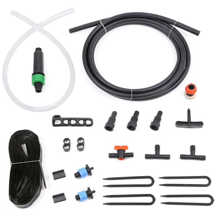 Капельный полив "Жук"  
с эмиттерной лентой 12м