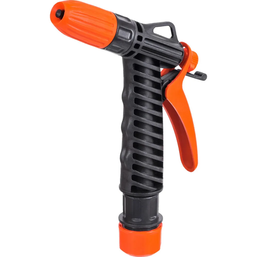 Пистолет поливочный с фиксатором 1/2" 
с цанговым креплением  АКЦИЯ!!!