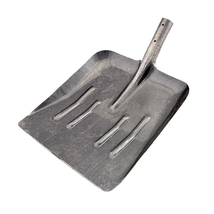 Лопата уборочная (ЛУ) рельсовая сталь с ребрами жесткости