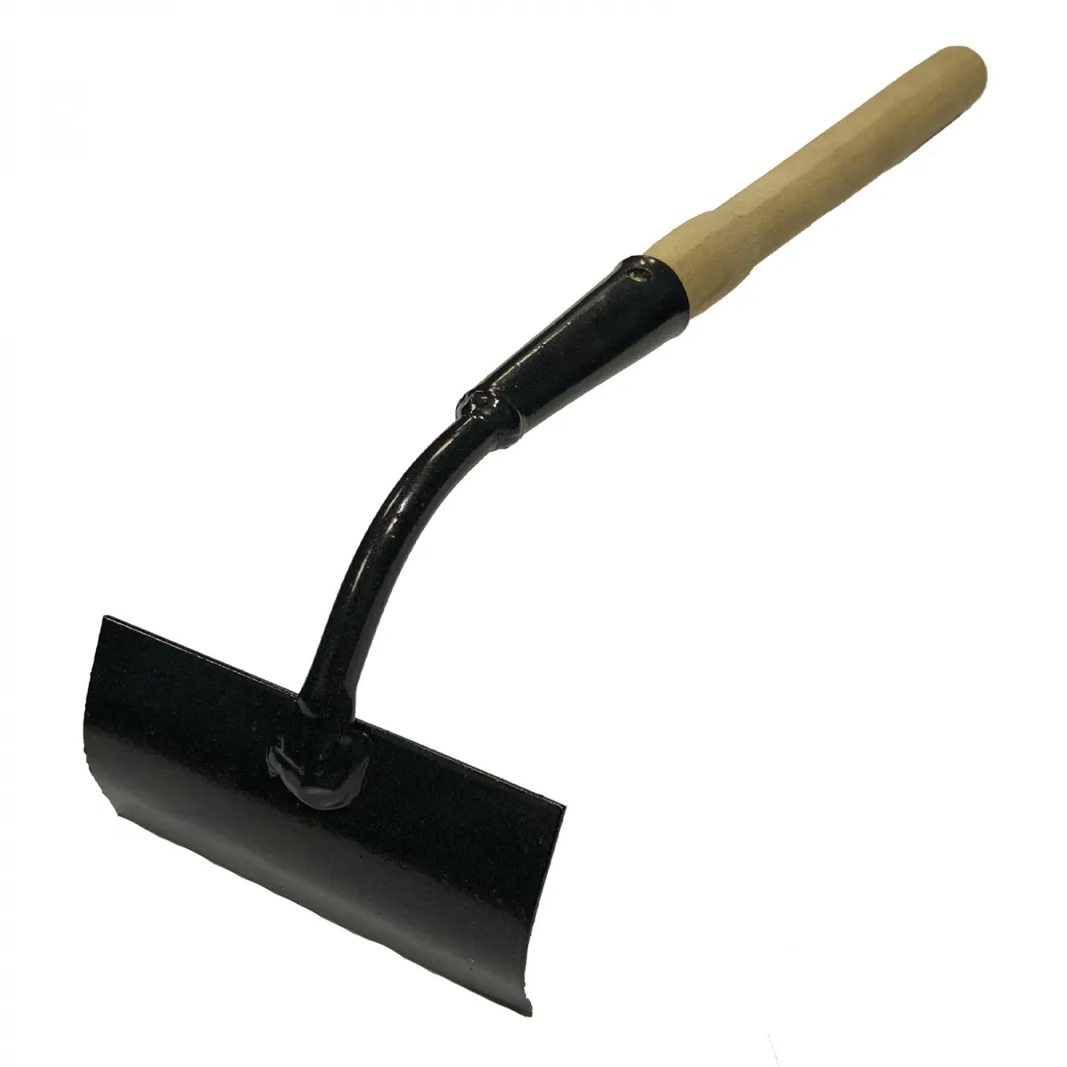 Тяпка нержавеющая сталь прямоугольная 50х80мм.с черенком НОВИНКА!!! - изображение 1