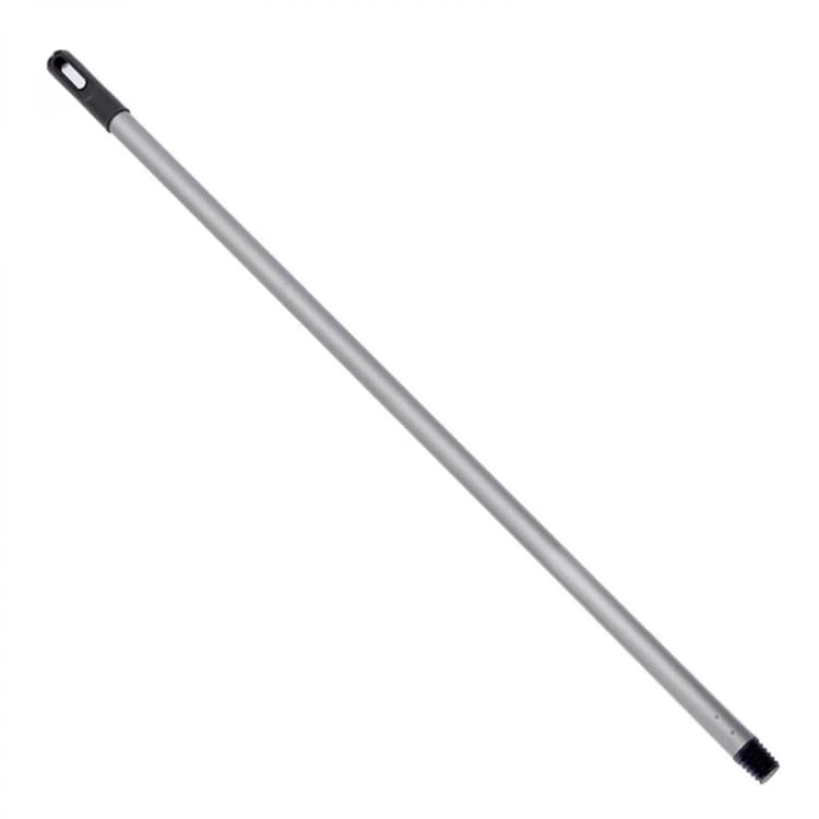 Черенок для щетки алюминиевый с резьбой