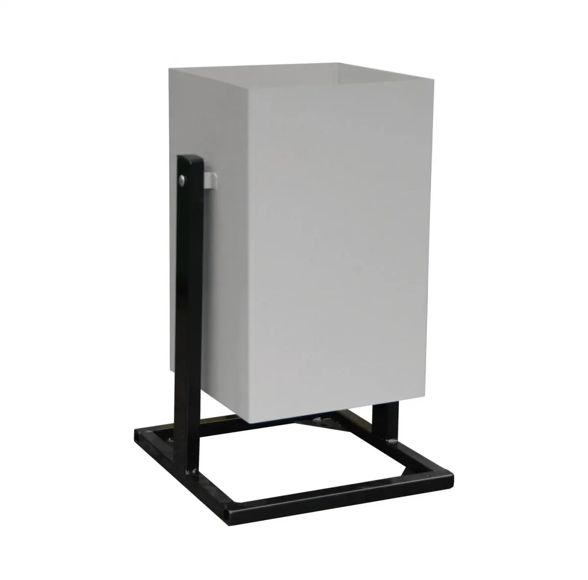 Урна металлическая поворотная (24л) №1 с квадратным основанием
толщ металла 0,6-0,8мм, порошковая окраска 520*340*340 АКЦИЯ!!! - изображение 1