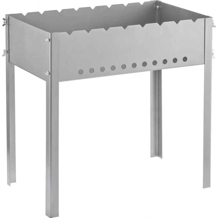 Мангал на барашках в г/к коробке