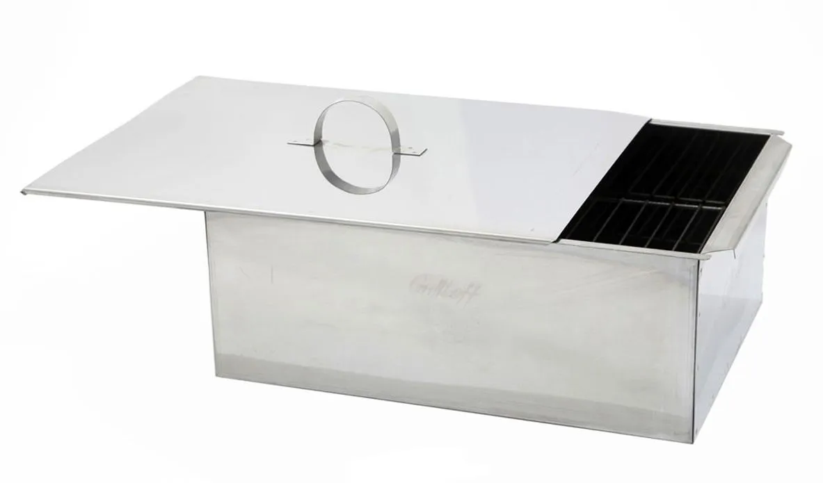 Коптильня 2-х уровневая (НЕРЖ.) в пленке