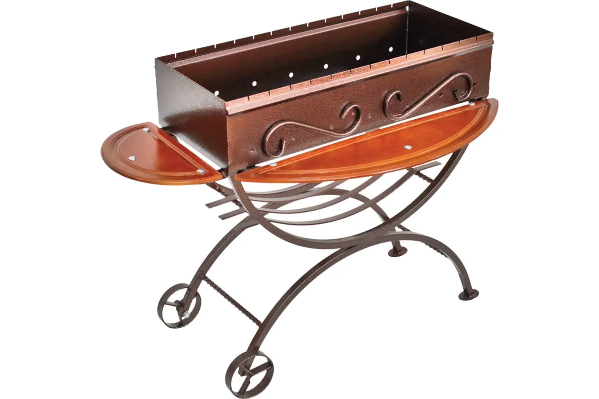 Мангал "Элегант" цвет-Бронза (толщ. 2мм) - изображение 1