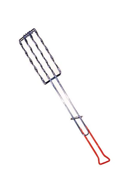 Решетка для сосисок, хром, с латексной ручкой - изображение 1