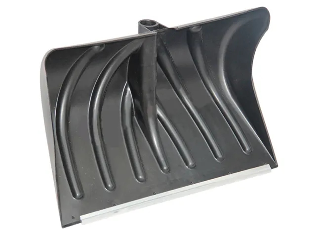 Лопата для снега "Зима" №2 с ал.планкой, d-30 с дер.черенком 1сорт и V-образной ручкой