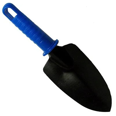 Совок посадочный удлиненный "ПРОФИ" СПУ нержавеющая сталь. с пластиковой Ручкой