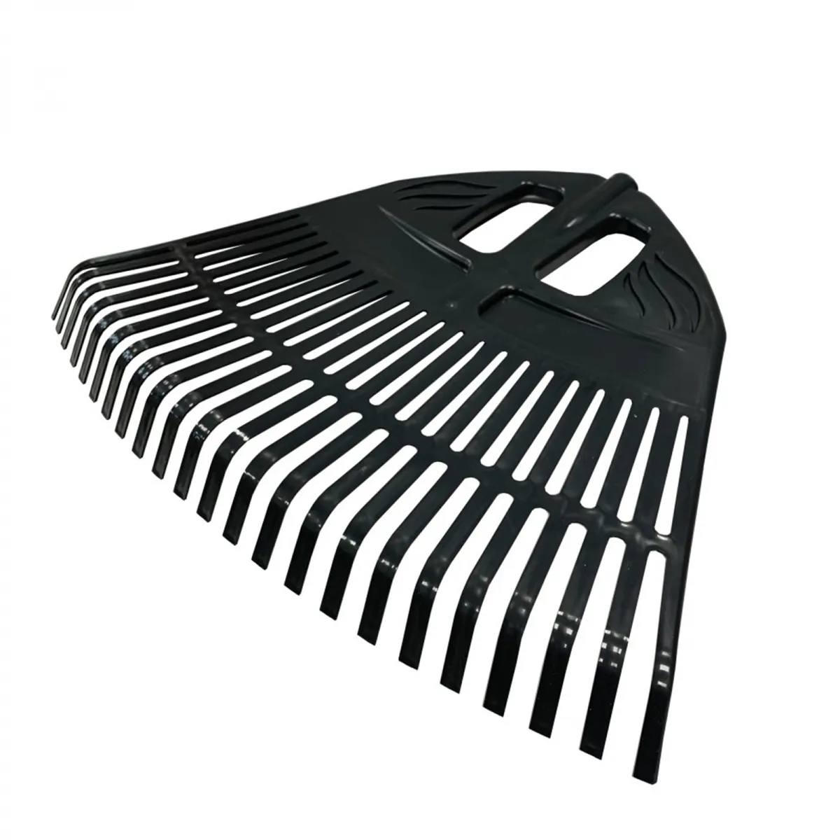 Грабли веерные пластмассовые 23 зуба черные 500мм