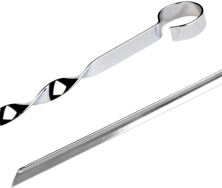 Шампур угловой 550х10х1.0 (нерж.)